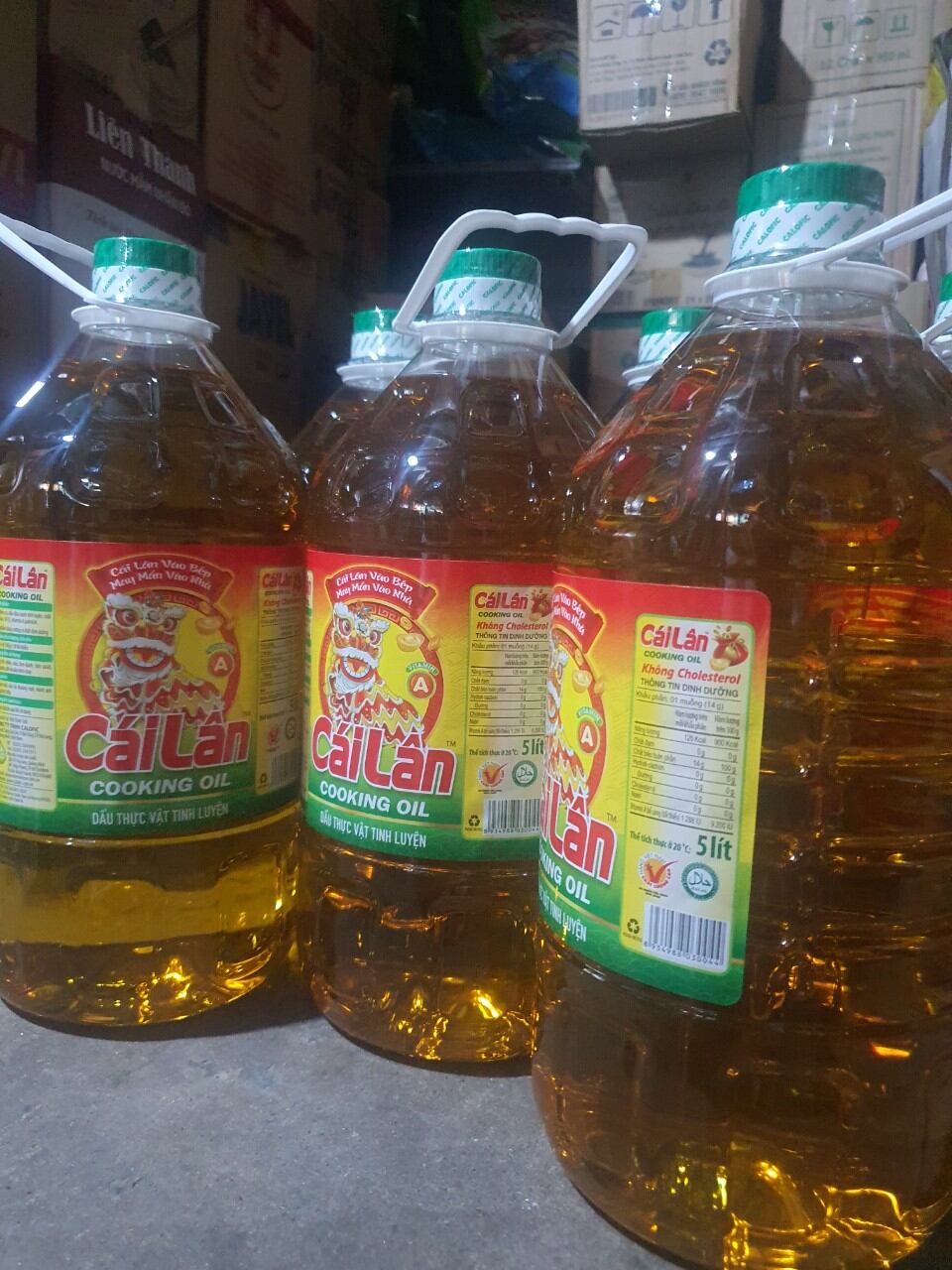Dầu thực vật Cái Lân 5 lít