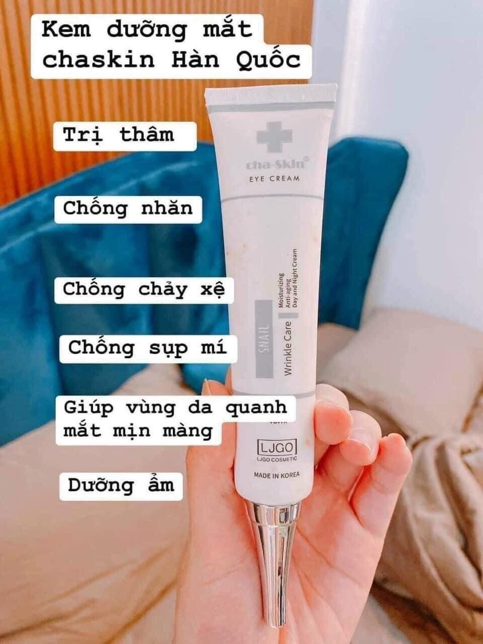 Kem dưỡng mắt Ốc sên Chaskin