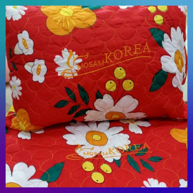 Áo gối chần gòn,thêu chữ,có khoá kéo size 40*60