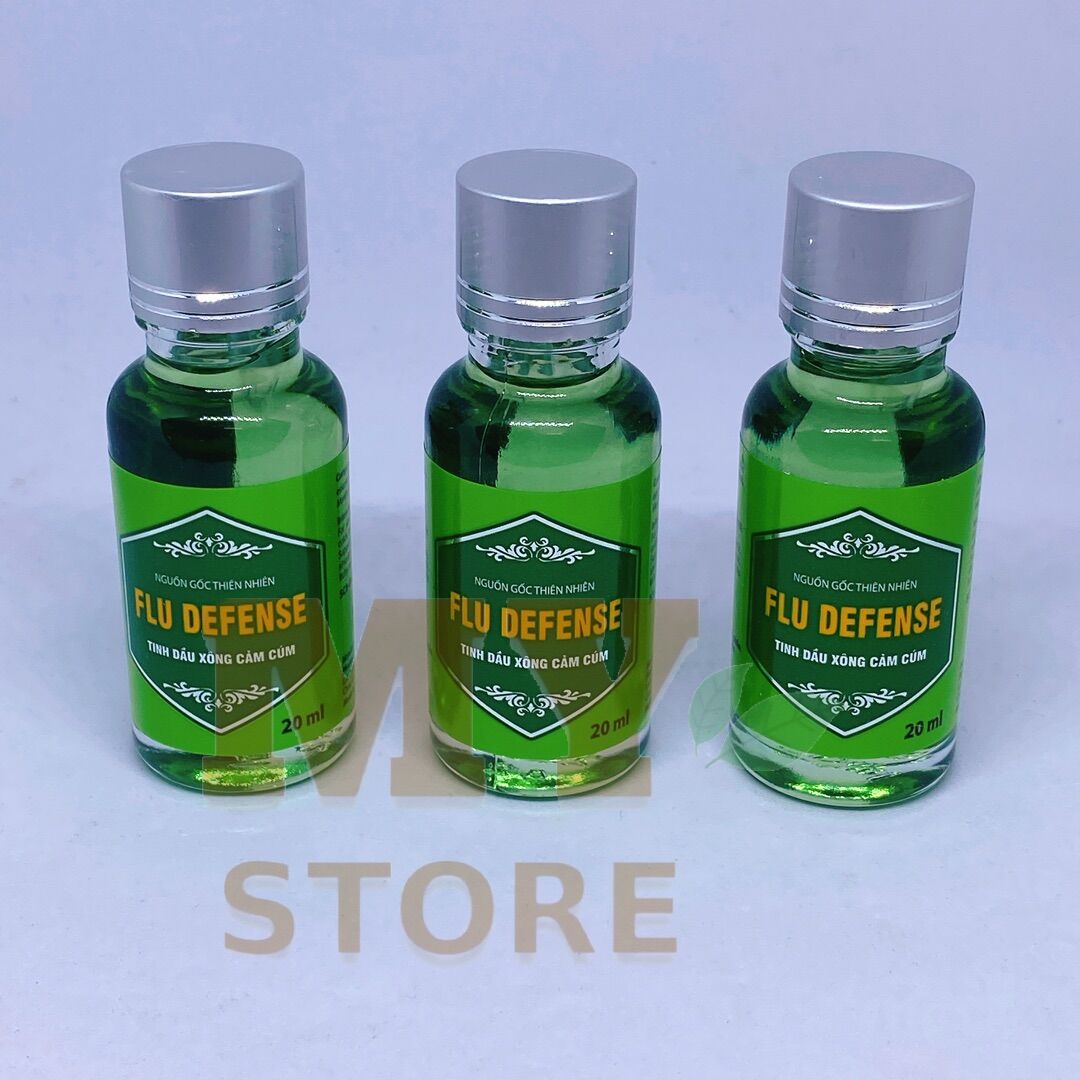 (Chính Hãng) Tinh Dầu Xông Cảm Cúm Flu Denfense 20ml