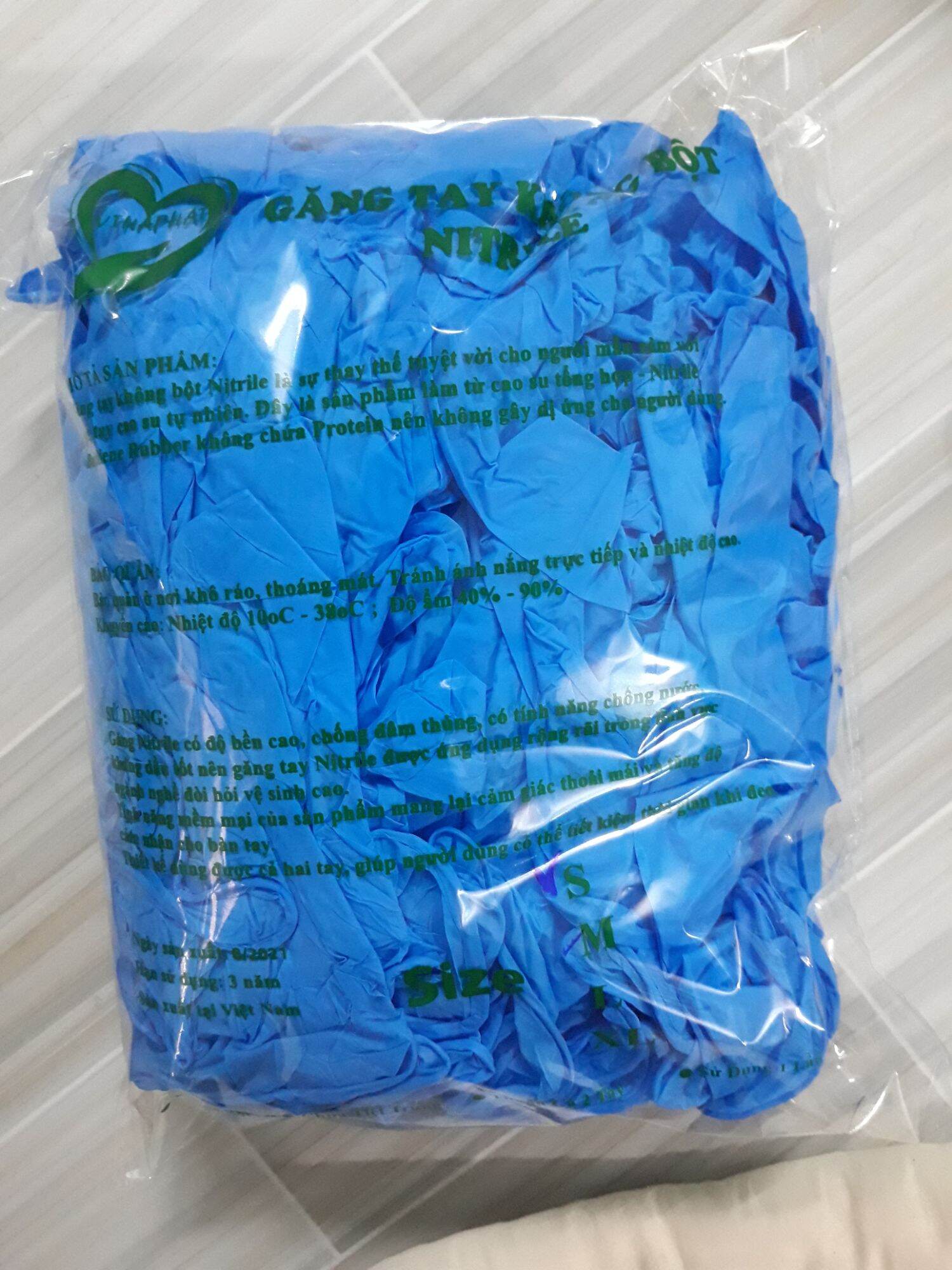 Găng tay y tế không bột Nitrile