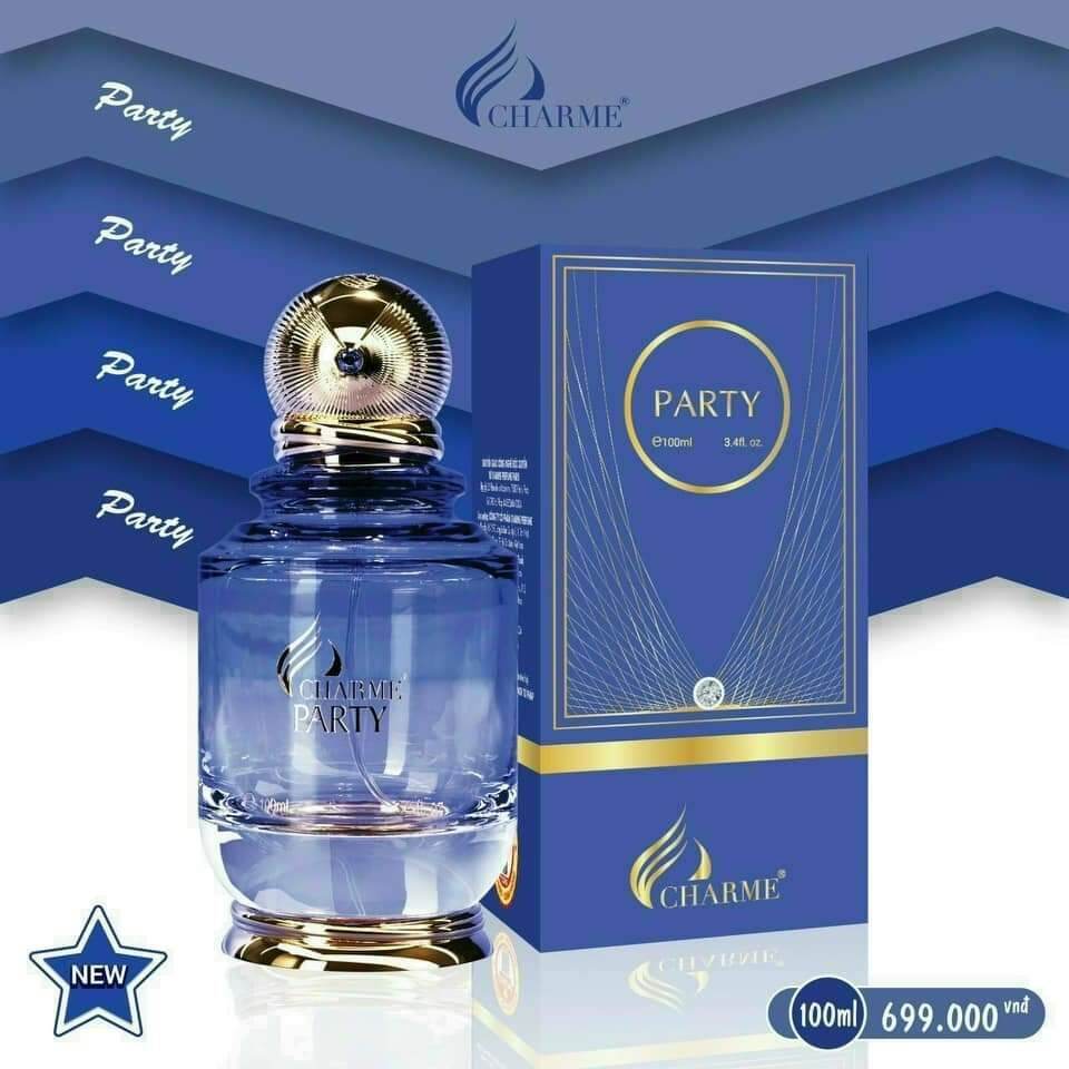 [HCM]Nước hoa nư Char.me PARTY 100 ml