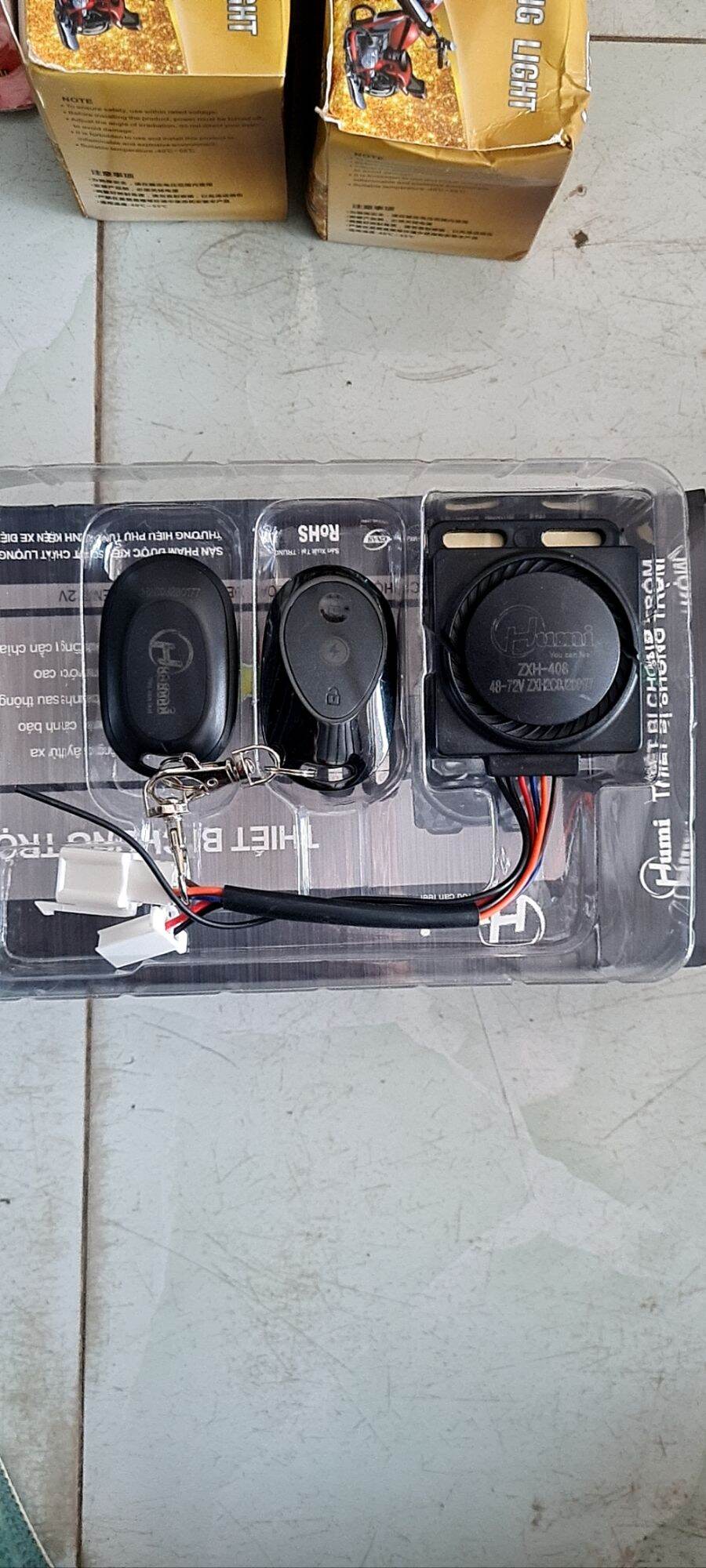 Báo động chống trộm xe điện humi