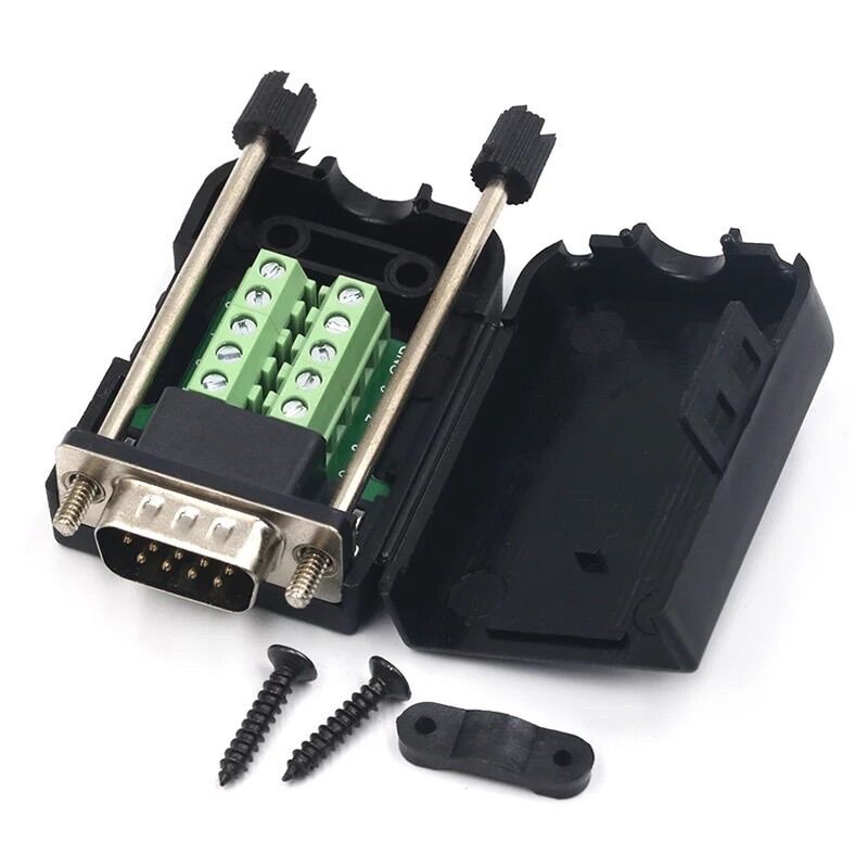 Đầu cắm DB9 Đầu Cổng COM RS232 không cần hàn