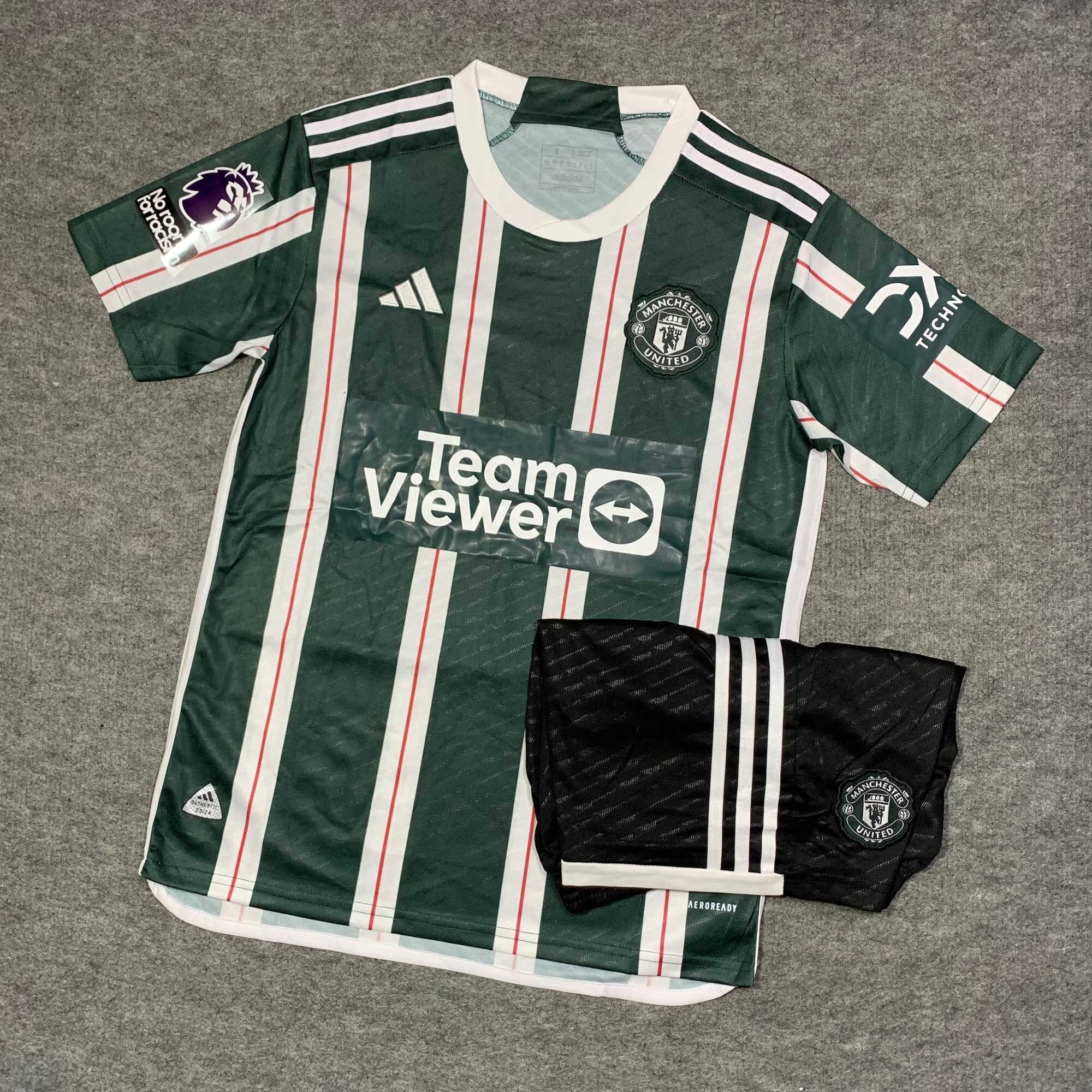 HOÀN TIỀN 15% - Bộ Quần Áo Bóng Đá CLB Manchester United 2023/2024- Chuẩn Mẫu Thi Đấu - Vải Polyester Gai Thái