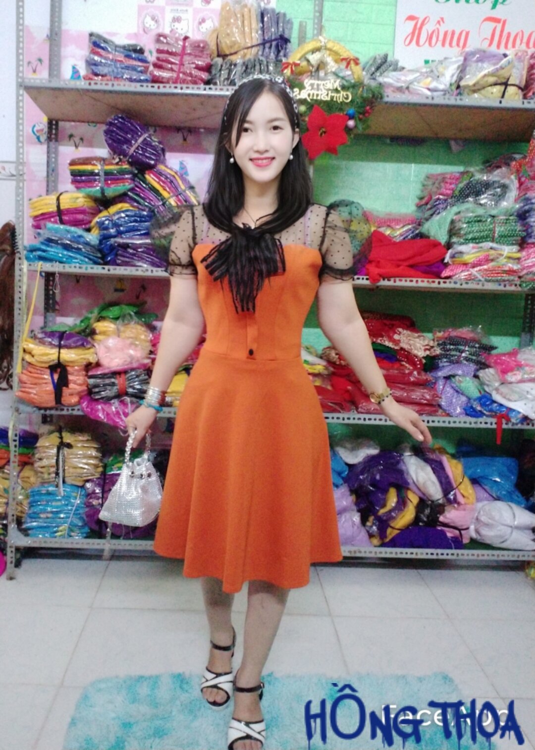 đầm thiết kế tiểu thư