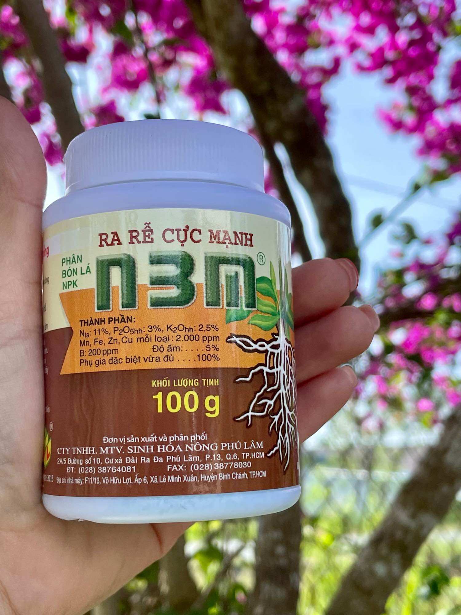 KÍCH THÍCH RA RỄ MẠNH N3M PHÚ LÂM_ 100GRAM