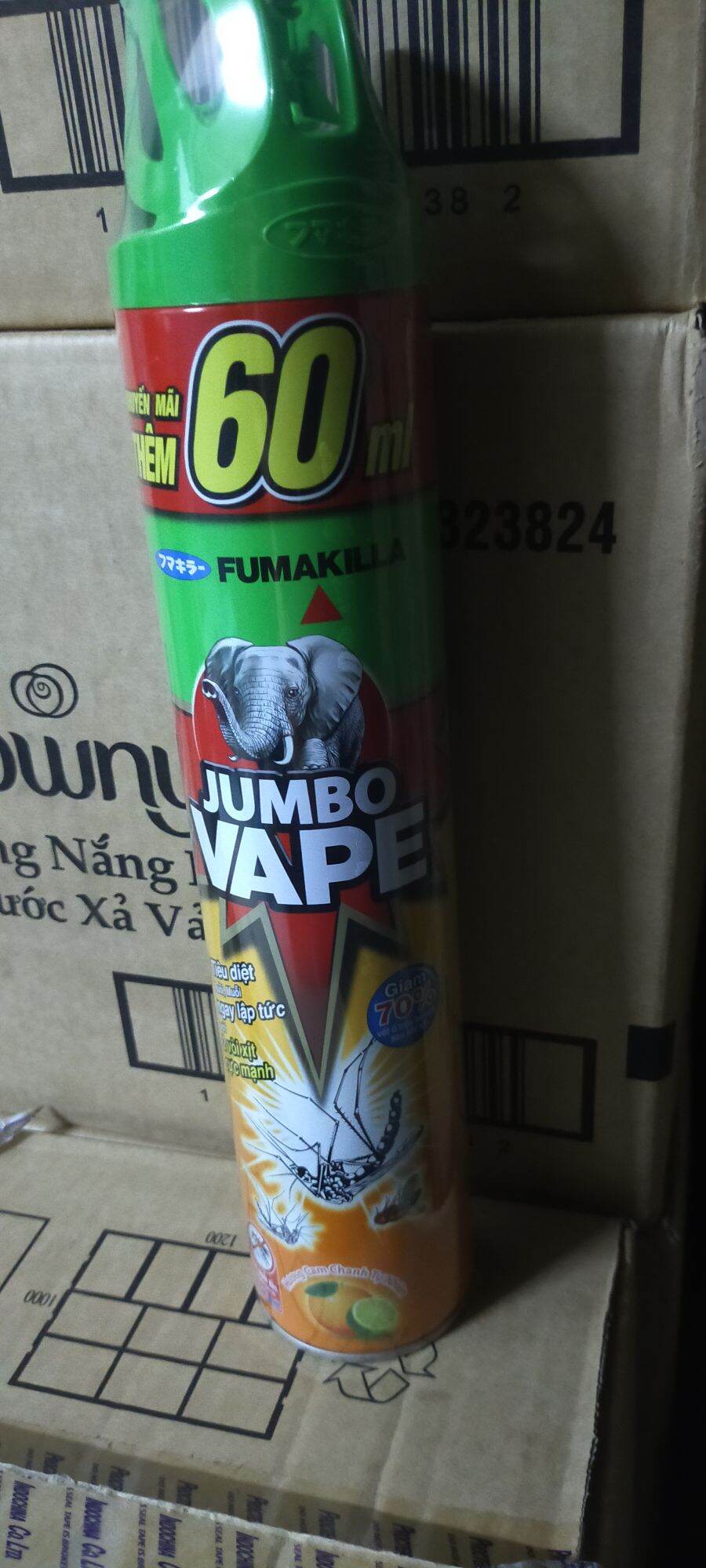 Xịt diệt muỗi jumbo 500ml