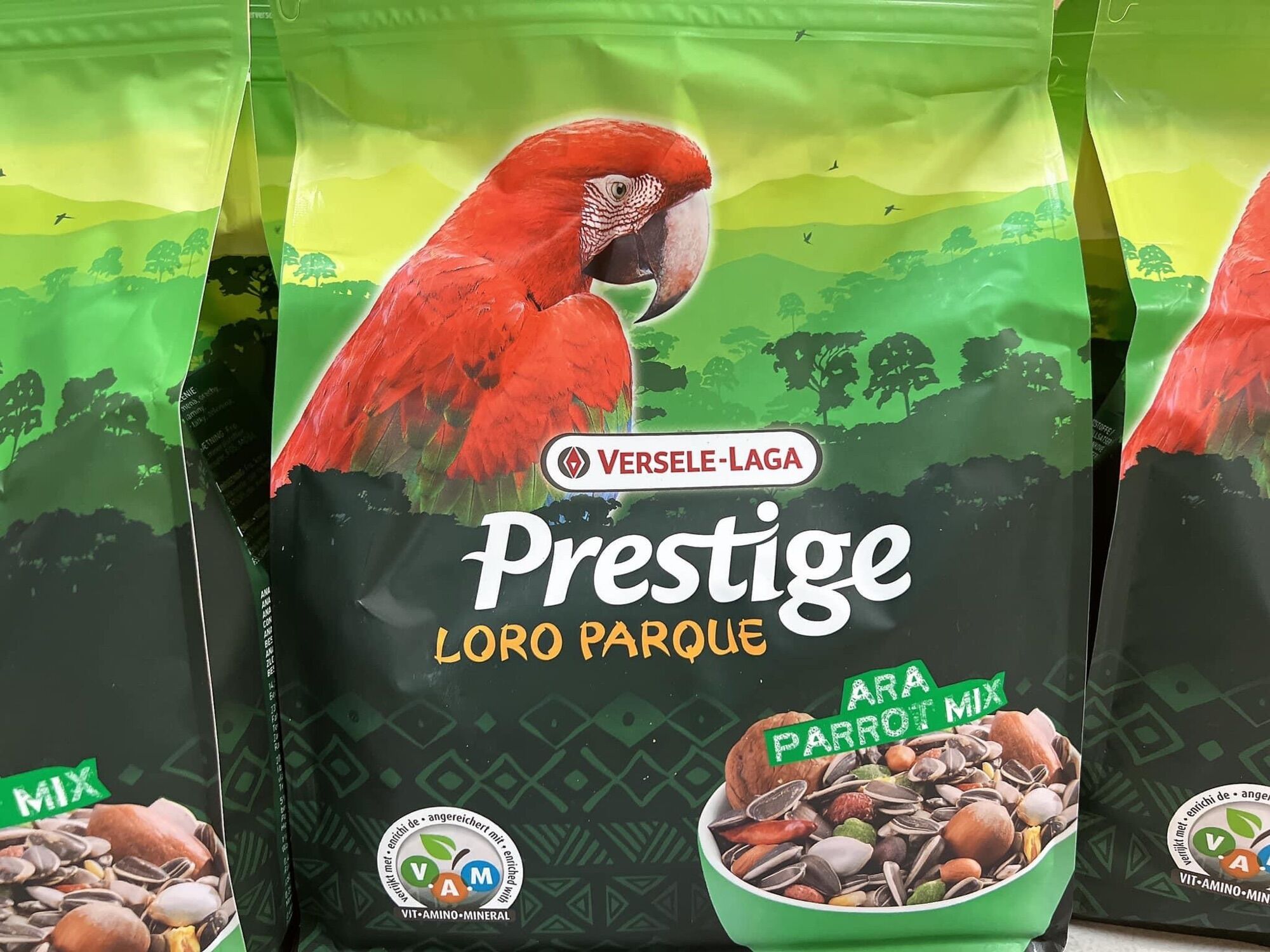 🪅prestige ara parrot mix dành cho vẹt túi chiết lẻ 1kg