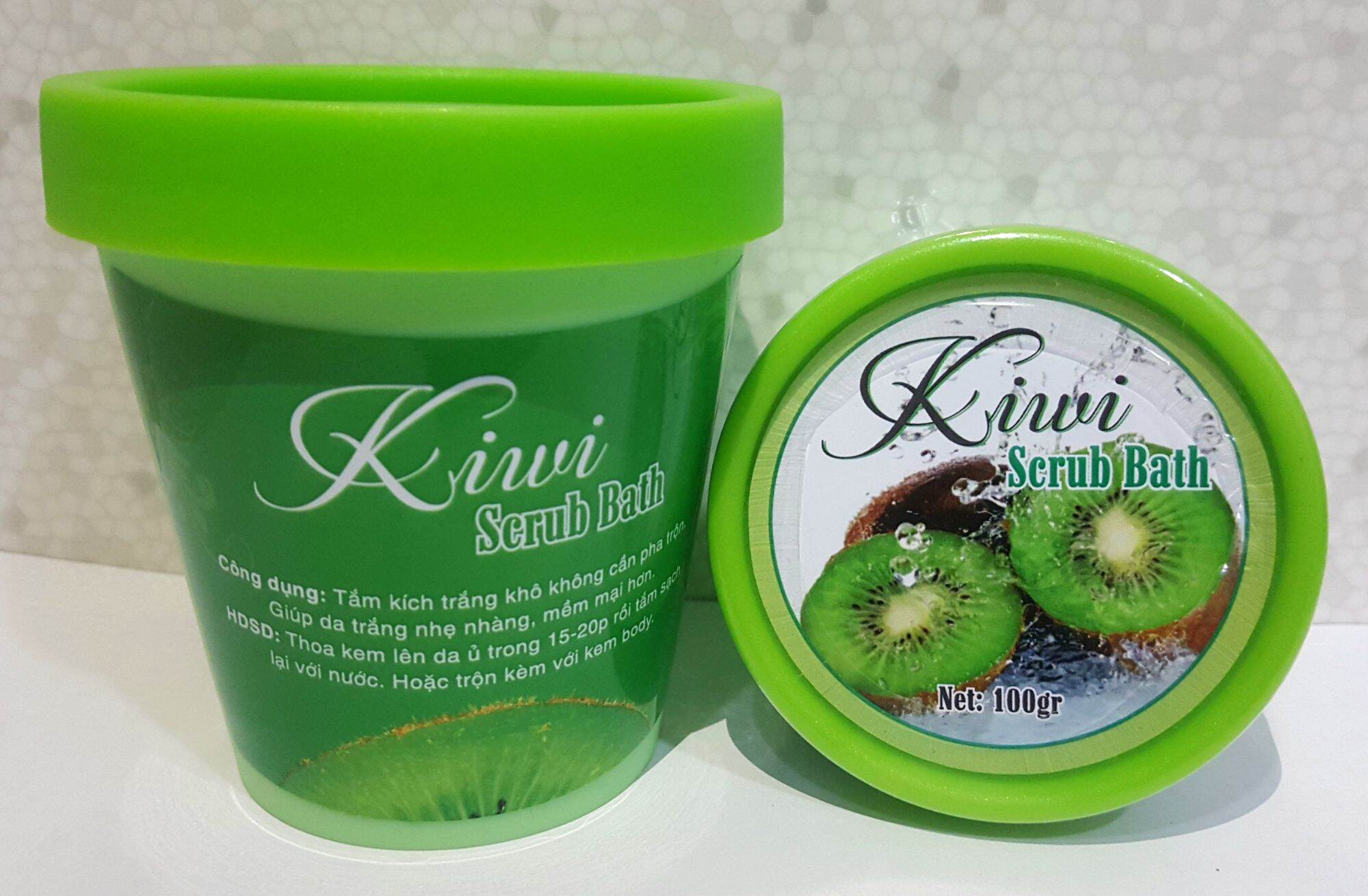 Kem Tắm Trắng Khô Body Kiwi - Kem Tắm Trắng Da Toàn Thân Kiwi Hộp 200Gr