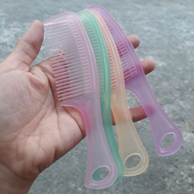Combo 2 cây lược bỏ bóp mini 14cm