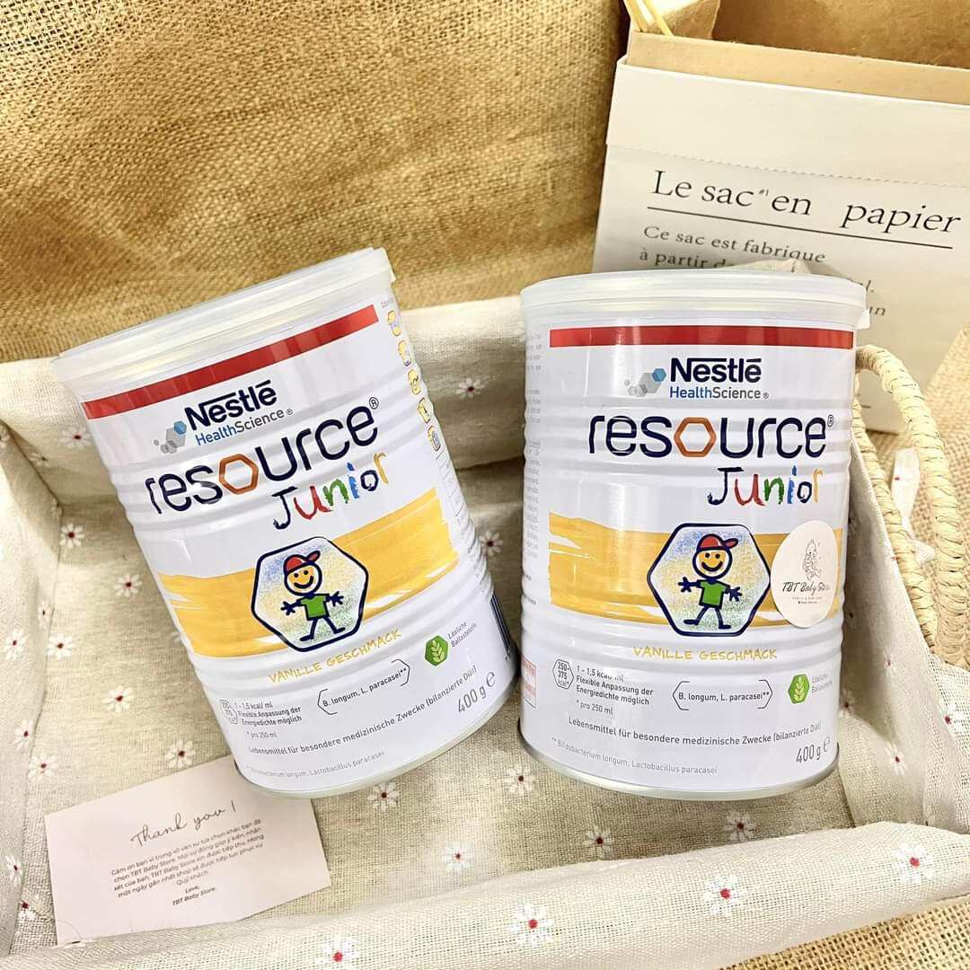 Sữa tăng cân Resource Junior nội địa Đức, Nga 400g