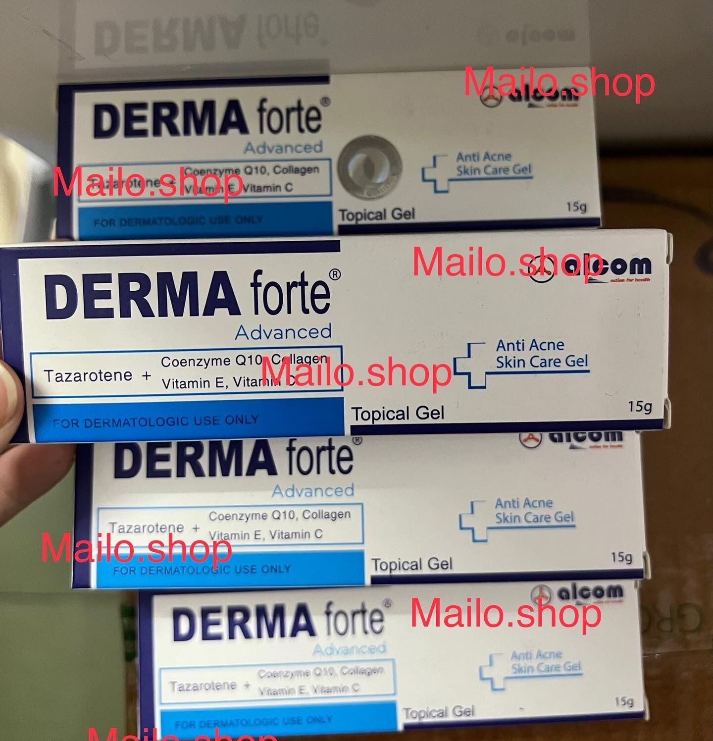 Derma forte advanced gel 15g.