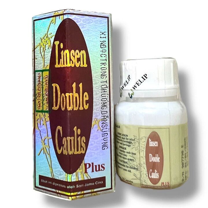  Viên uống đau nhức xương khớp Linh tiên song đằng tố - Linsen Double Caulis Plus xuất xứ Malaysia - Hộp 20 Viên - Mã số 1505 
