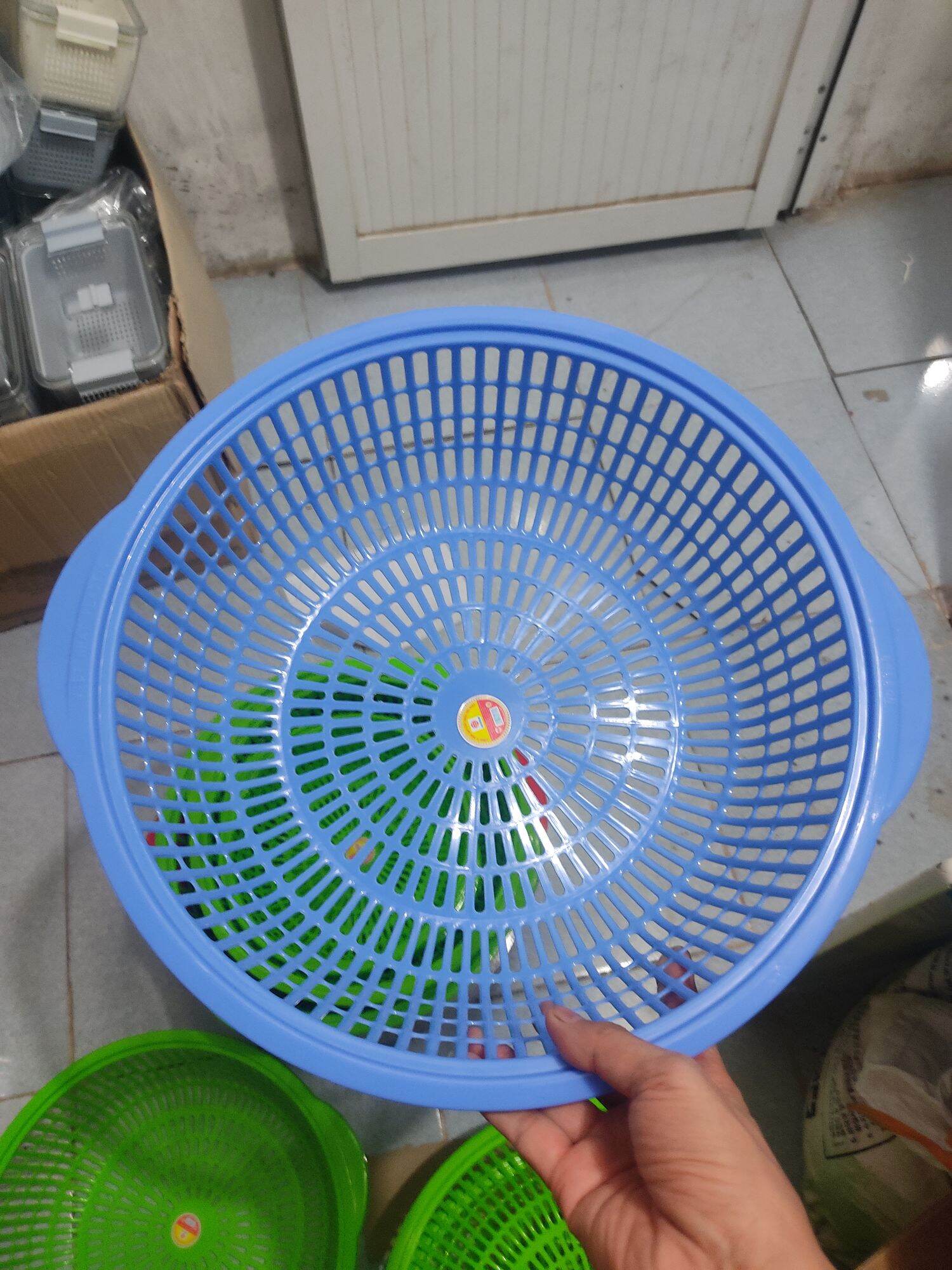 Rổ rửa rau đựng hoa quả có 3 size lựa chọn hàng Cao cấp việt nhật
