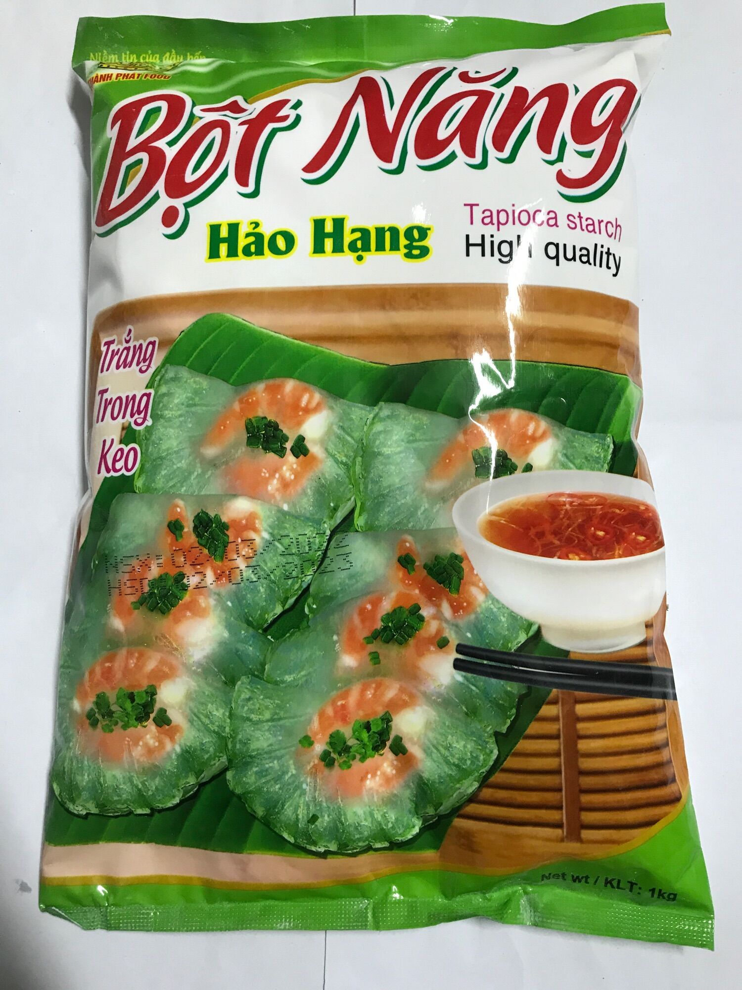 Sỉ combo 5kg bột năng Hảo Hạng dùng làm bánh bột lọc, bánh da lợn, bánh xu xê, hạt lựu, tạo độ sánh trong các món xào, nấu súp, nấu chè