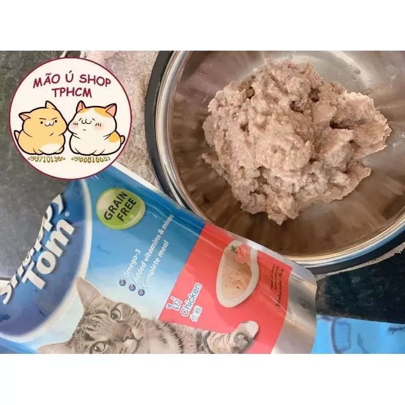 PATE MÈO SNAPPY TOM GÓI 85G