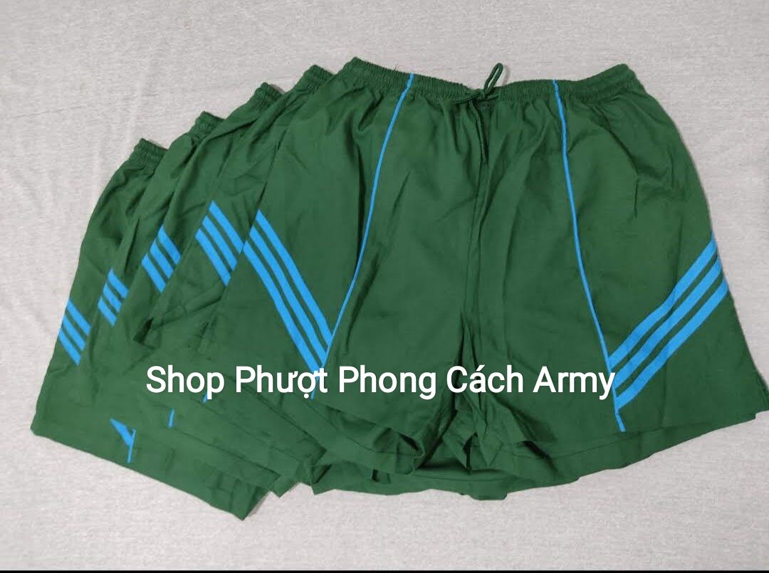 Combo 5 Quần đùi nam xanh lá