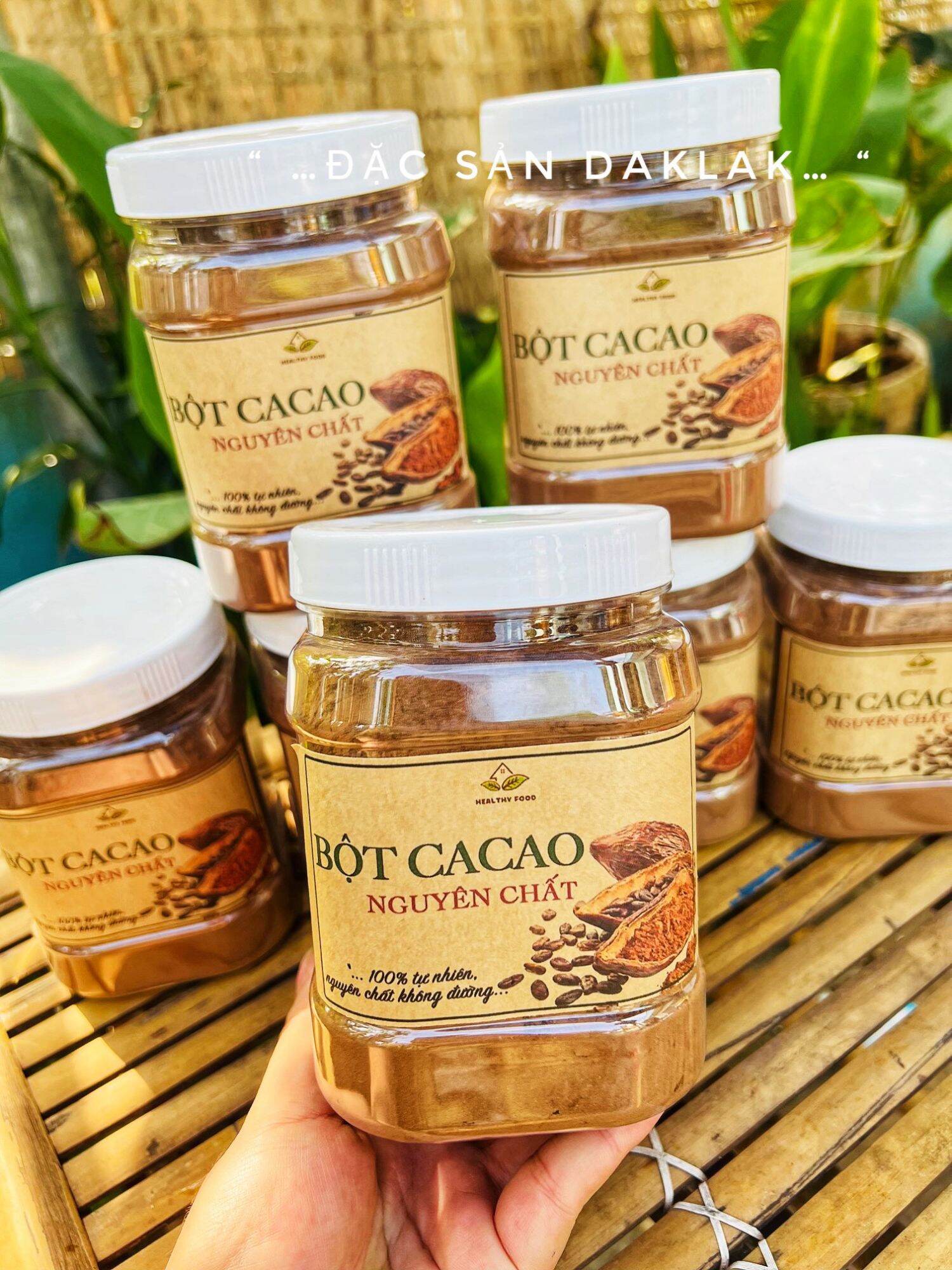 Bột cacao nguyên chất  Đắk Lắk 500g