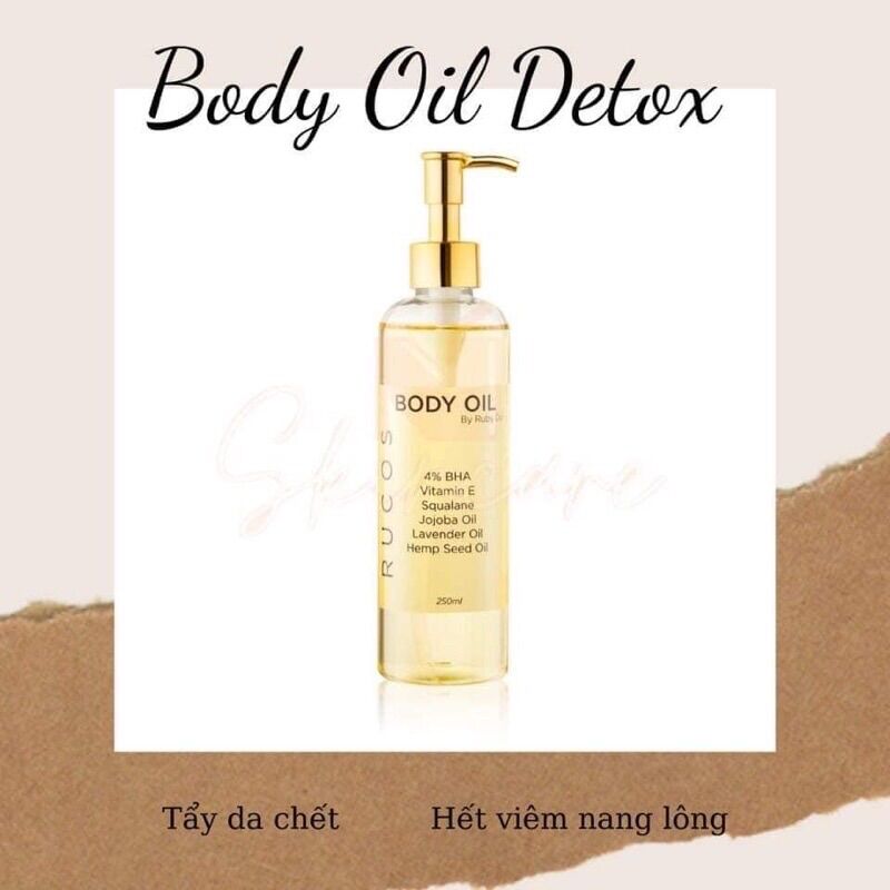 Body Oil Rucos 4%BHA