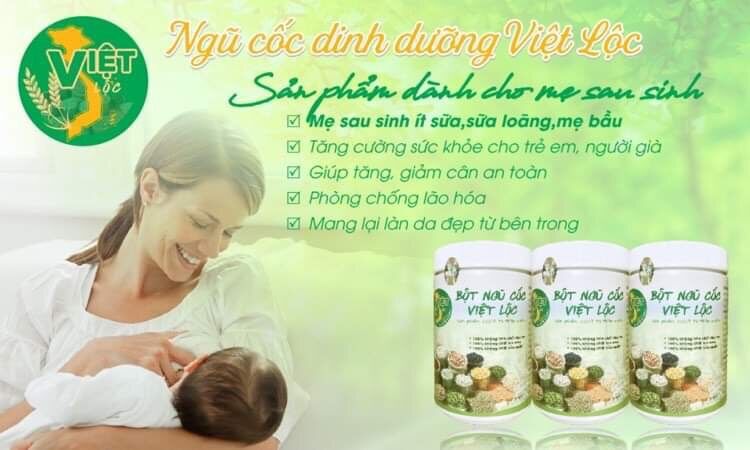 Ngũ cốc lợi sữa Việt Lộc