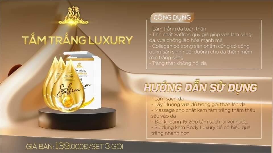 [Chính Hãng]Tắm trắng collagen x3 mix saffron