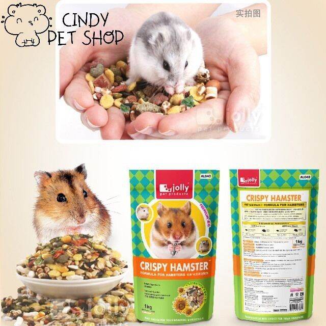 Thức ăn cho Hamster Jolly Crispy gói 1kg