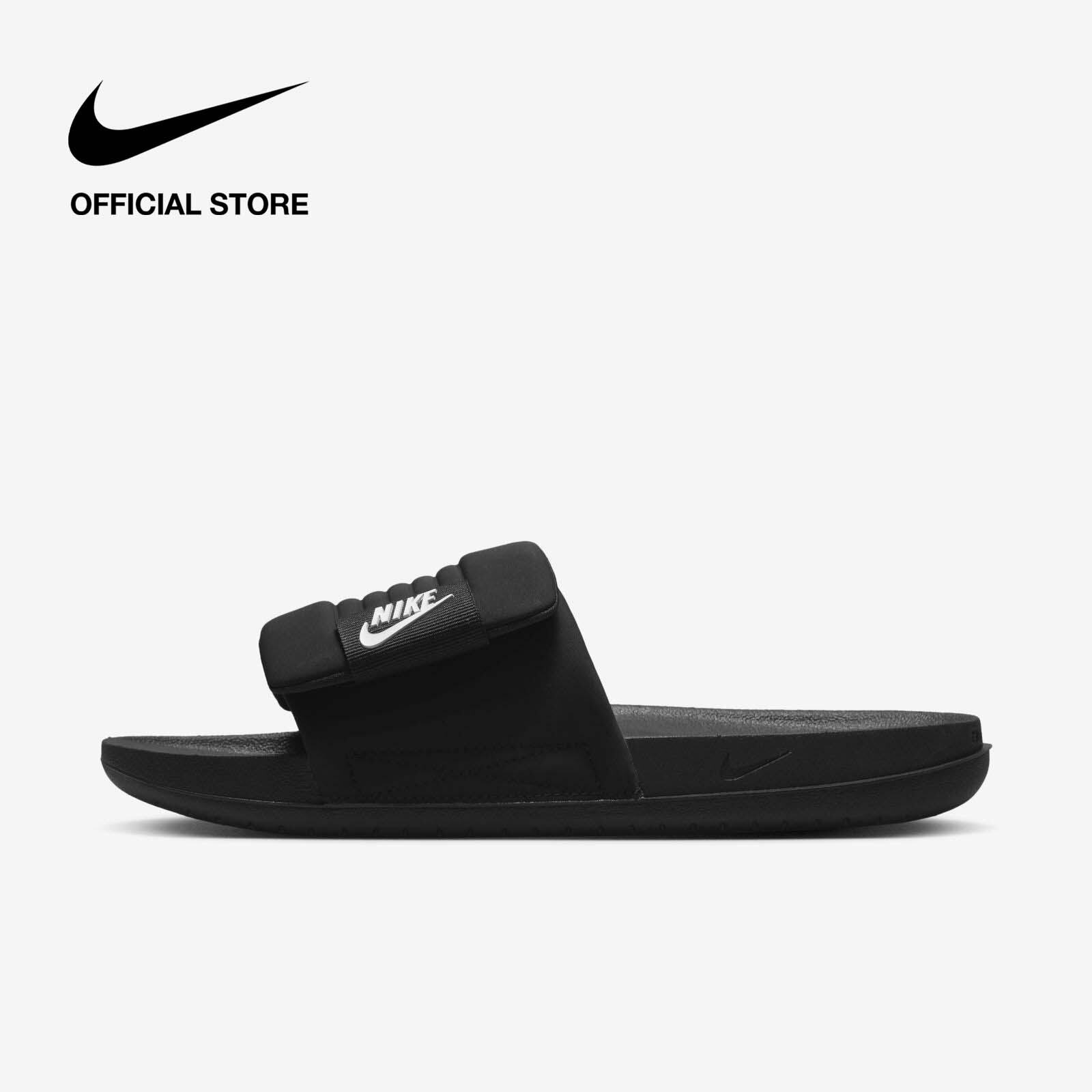 [15-17.4 | VOUCHER 25%] Dép Quai Ngang Nike Men's Offcourt Adjust Slides - Black