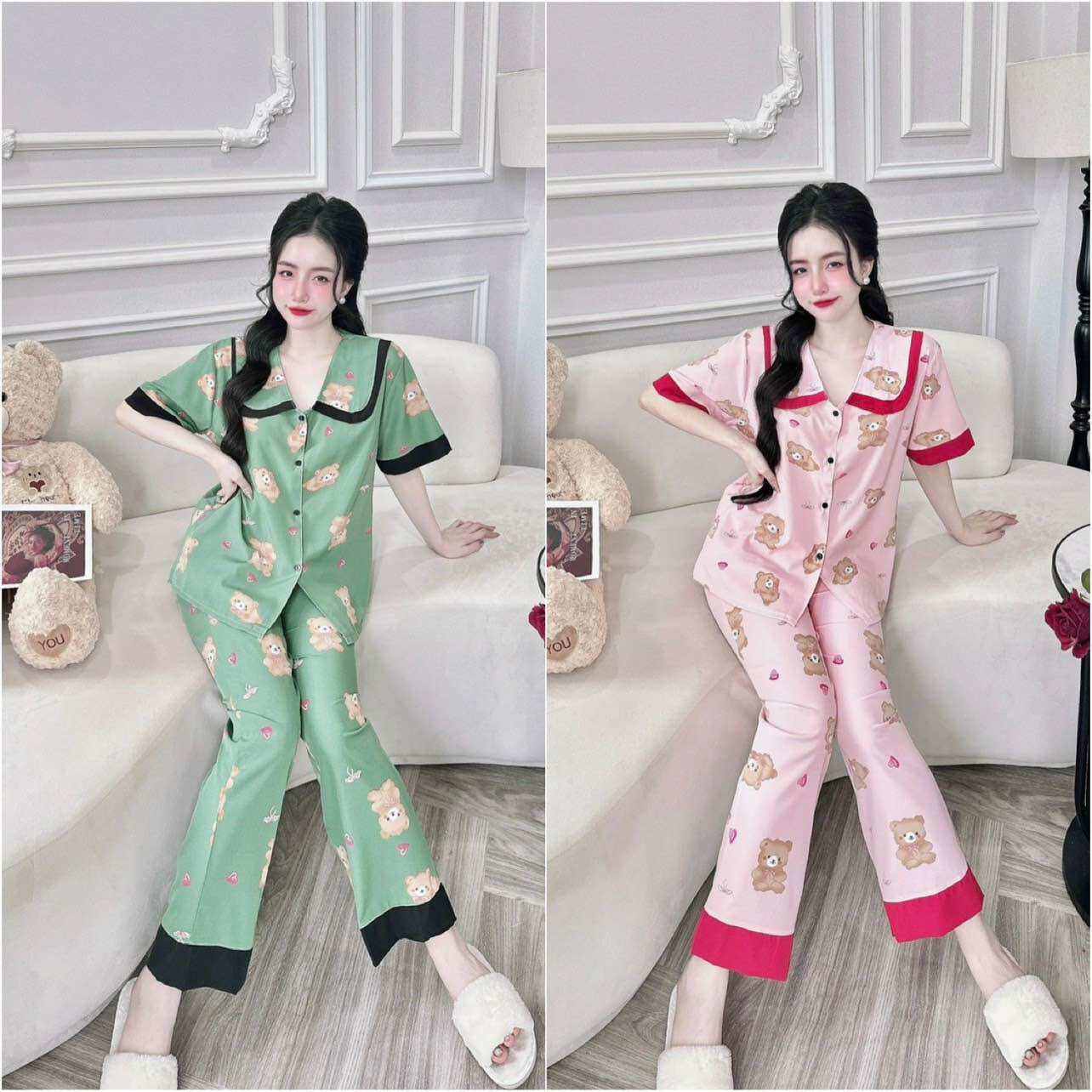 Đồ bộ Lụa Nhật Bigsize Form rộng - Chuẩn size, Hàng Thiết kế, Sang Trọng, Quý Phái