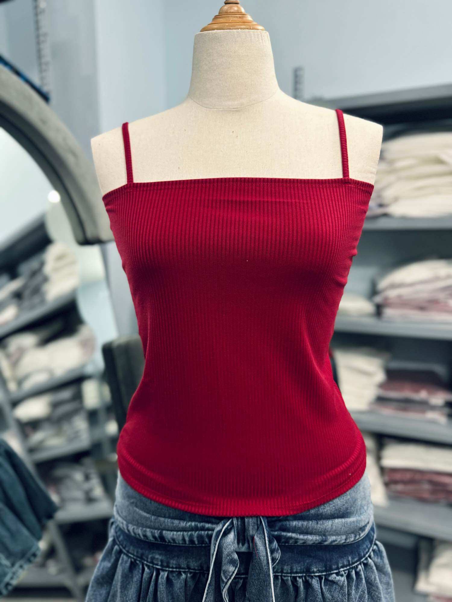 [ SIZE LỚN BIGSIZE 55Kg-100Kg ] ÁO 2 DÂY VIỀN thun tăm co giãn