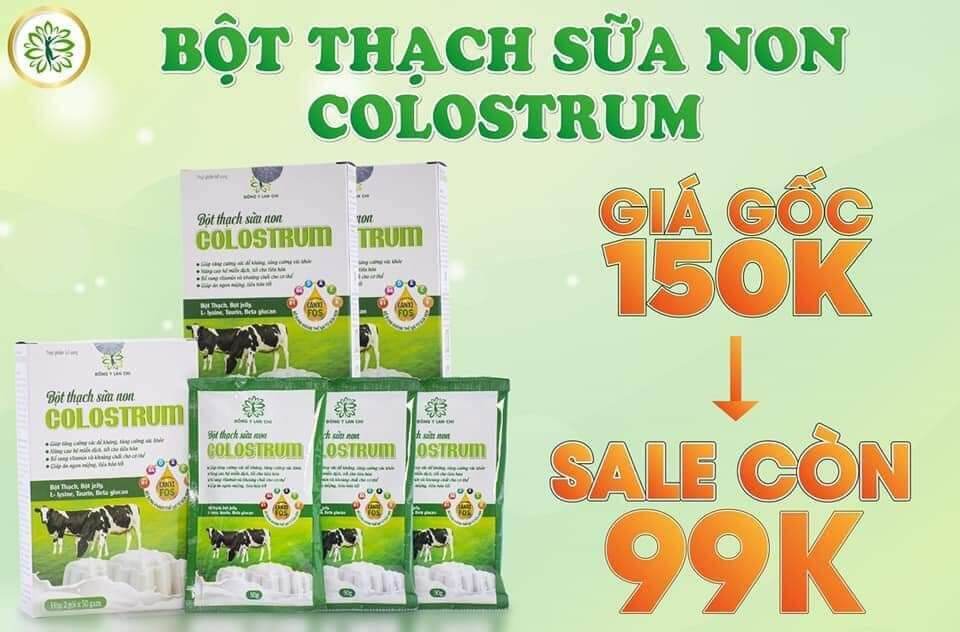 Bột thạch sữa non