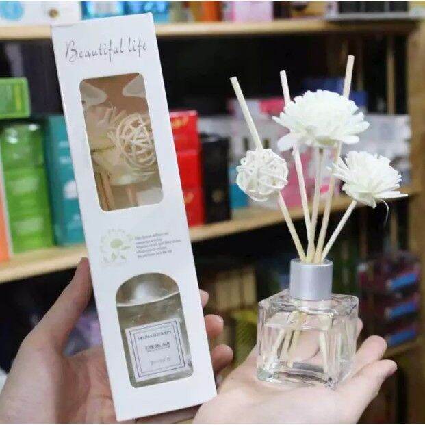 LỌ TINH DẦU THƠM ĐỂ PHÒNG KÈM HOA KHÔ