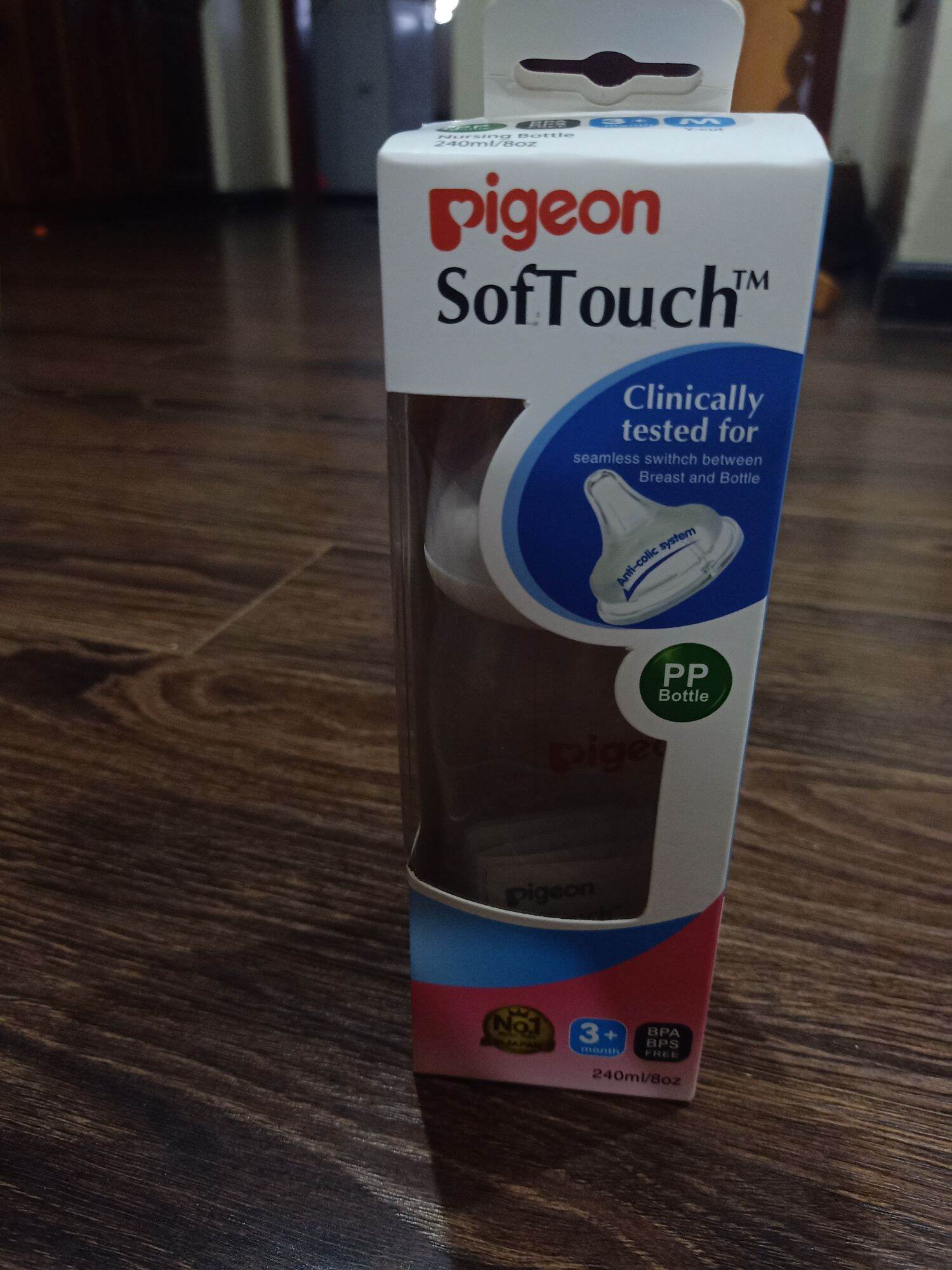 Bình sữa pigeon Softouch PPBottle 160ml/240ml cho bé