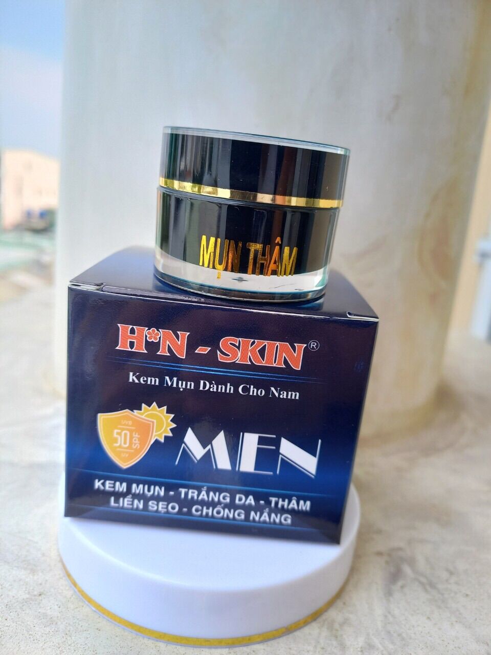 Kem mụn cho nam -liền sẹo -thâm