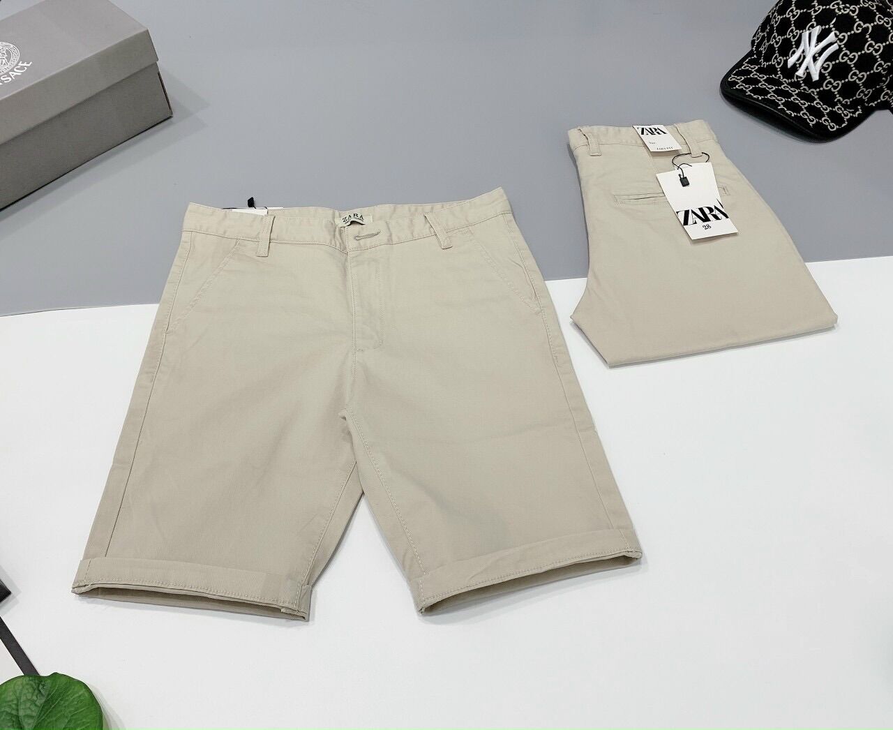 Quần short kaki ZARA nam cao cấp