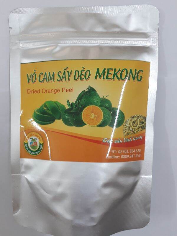 Vỏ cam sấy dẻo 100gr #vocamsaymekong