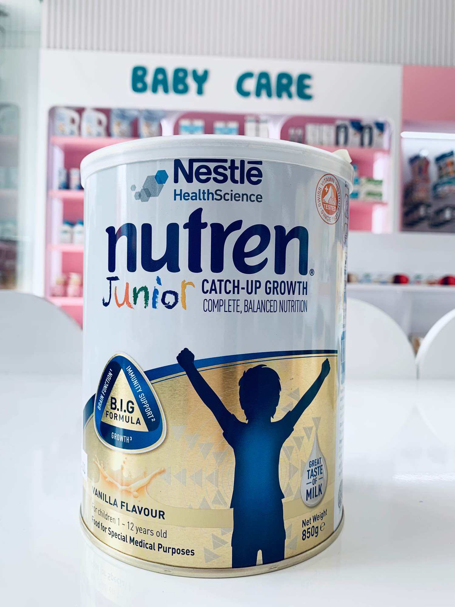 Sữa Nestle Nutren Junior 850g 1-12 tuổi