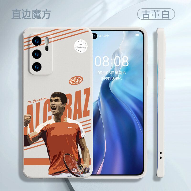 Ốp Lưng Điện Thoại Tương Thích Carlos Alcaraz Chủ Đề Tennis Silicon