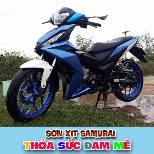 [FreeShip] _ 2001 _ Chai Sơn Sịt Màu Chàm (Ves Indigo Blue) _ Sơn Sịt Samurai Chính Hãng _ 2001