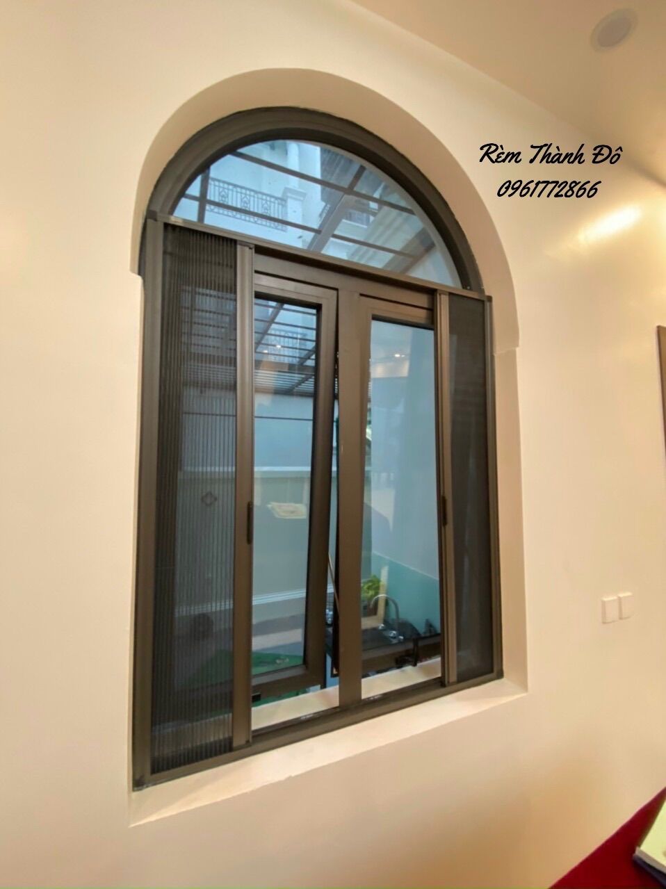 Cửa lưới chống muỗi dạng xếp  (đặt theo kích thước)