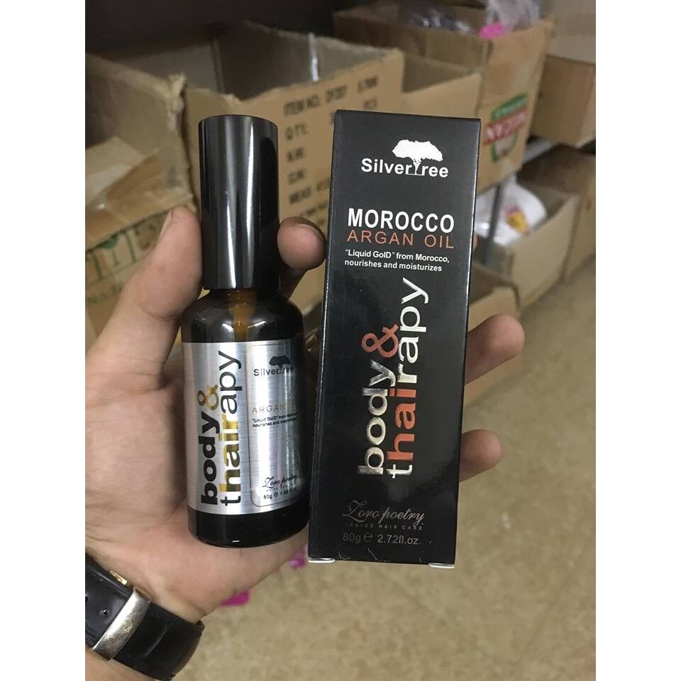 Tinh dầu dưỡng tóc morocco argan oil-body thairapy