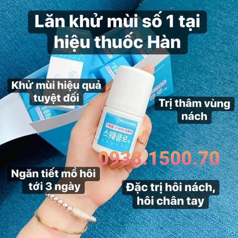 LĂN KHỬ MÙI Kwangdong Sweatclor 30ml