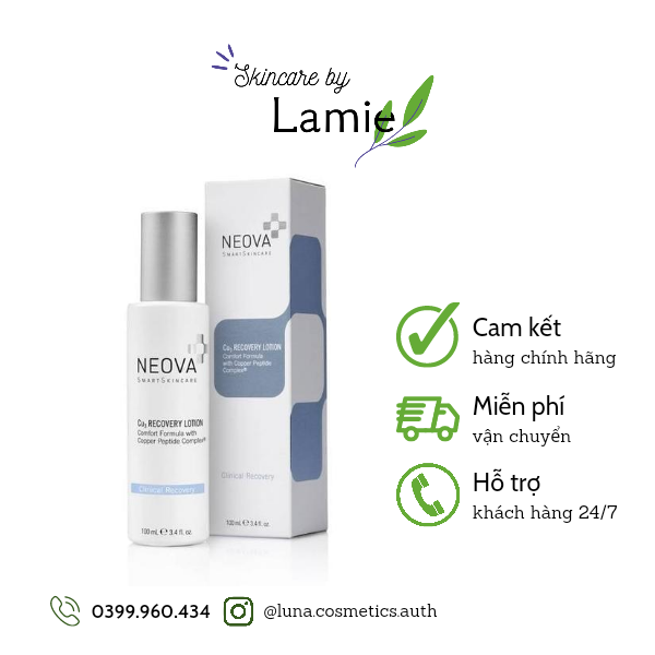[CHÍNH HÃNG] Lotion phục hồi da tổn thương Neova Cu3 Recovery Lotion