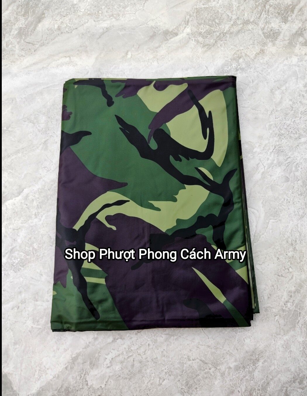 Tấm nylon mưa in loang, kích thước 1m6x2m2