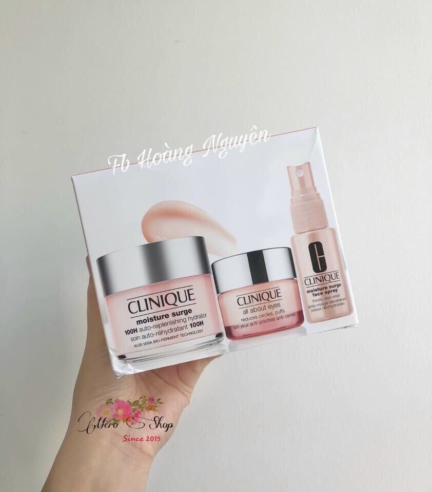 Set dưỡng da Clinique 100h