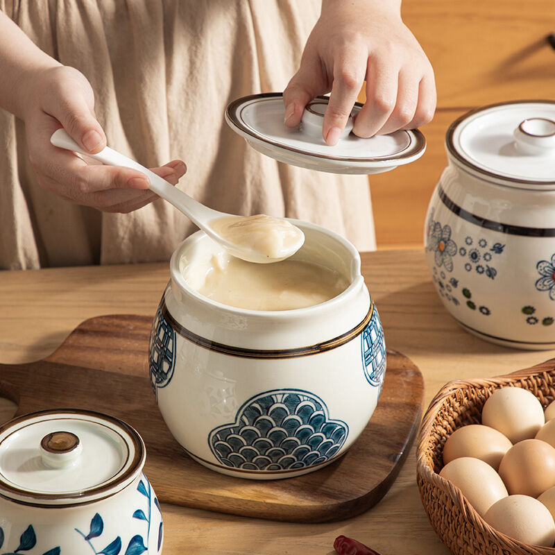 Hũ đựng dầu ăn thịt lợn gốm sứ kiểu nhật, hũ đựng dầu ớt cay dầu chịu nhiệt cao, lọ muối gia dụng nhà bếp, lọ đựng gia vị