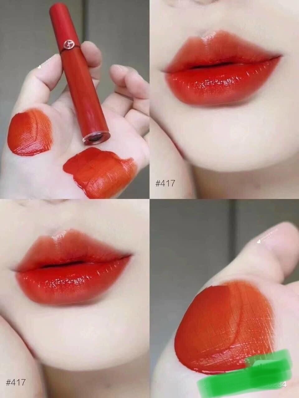 Son thỏi và son kem Giorgio Armani