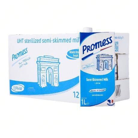 [DATE MỚI] Thùng 6 Hộp 1L ÍT BÉO PROMESS