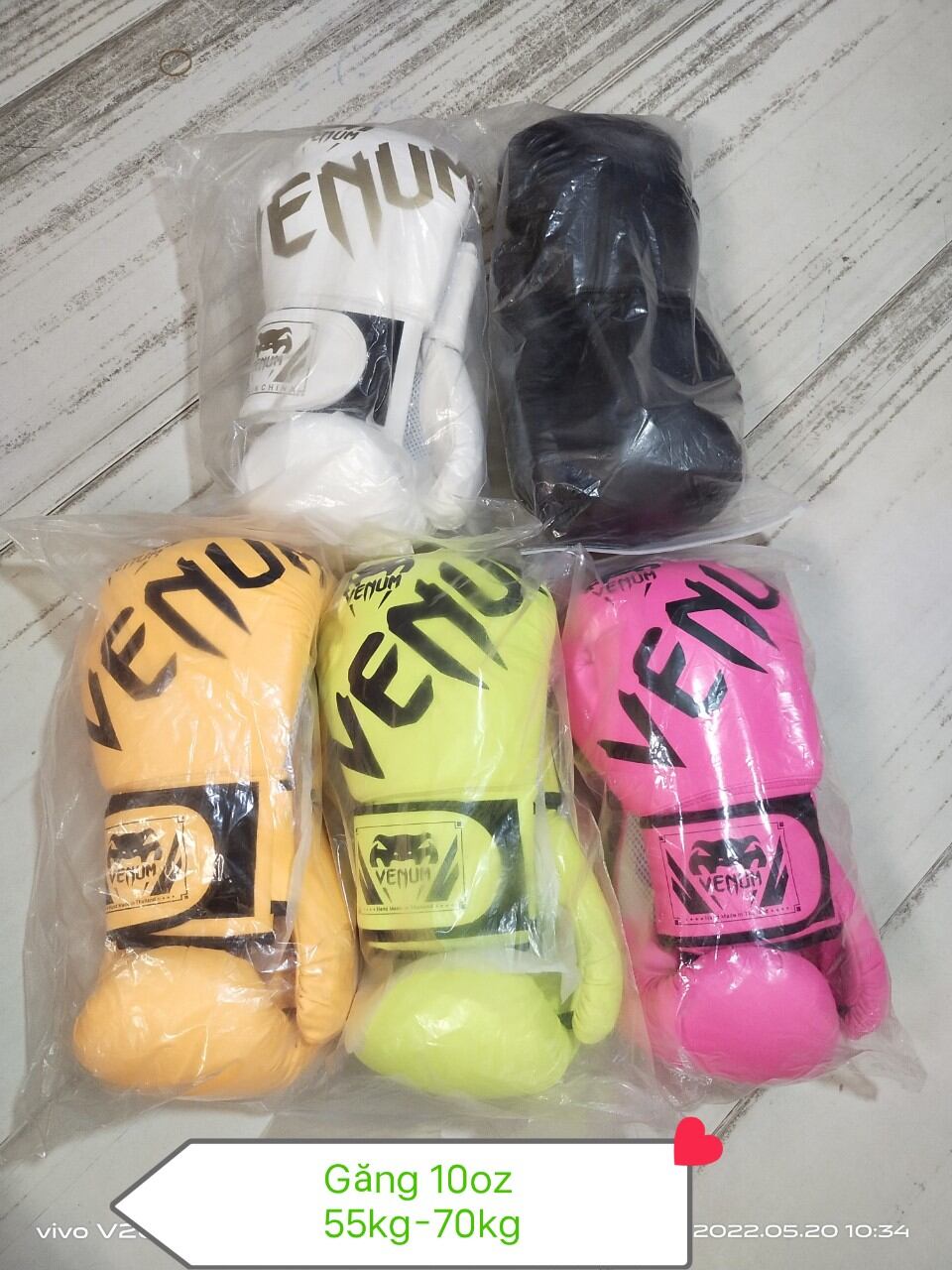 Găng tay boxing Venum 10oz