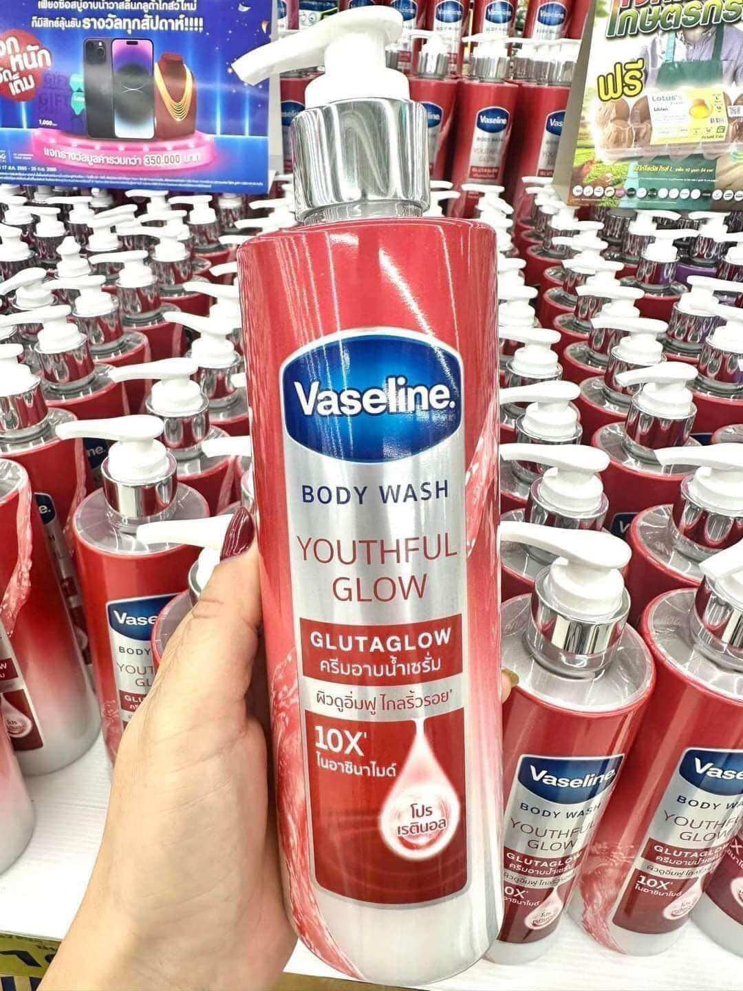 Sữa tắm vaseline gluta glow 10x thái lan